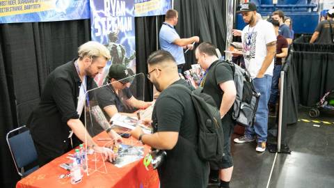 Donny Cates and Ryan Stegman Photo by Sean Christian Bellinger